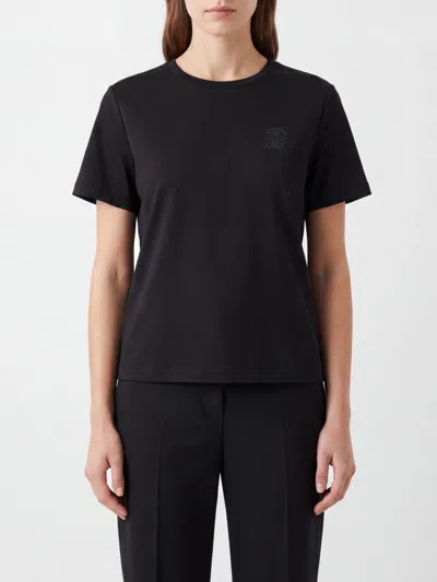 Max Mara Quagga Short-sleeve T-shirt In Black