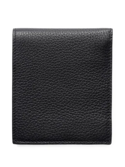 Prada Leather Wallet In Black