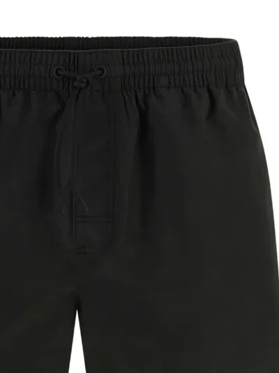 Guess Usa Basic Medium Swim Trunks In Black