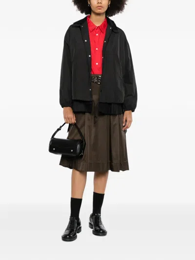 Undercover Layered-design Jacket In Black