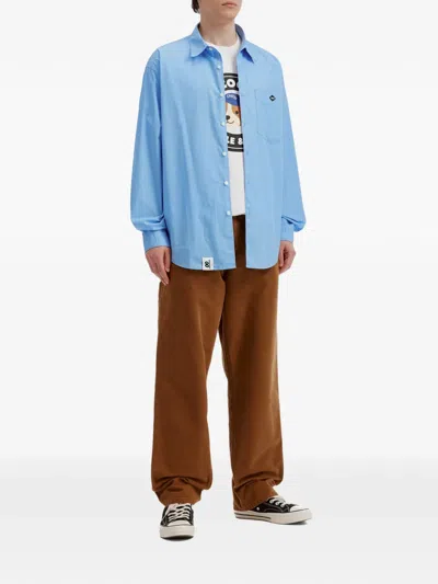Chocoolate Logo-patch Buttoned Shirt In Multi