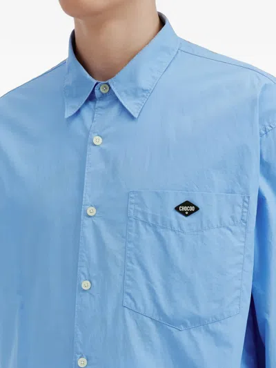 Chocoolate Logo-patch Buttoned Shirt In Multi
