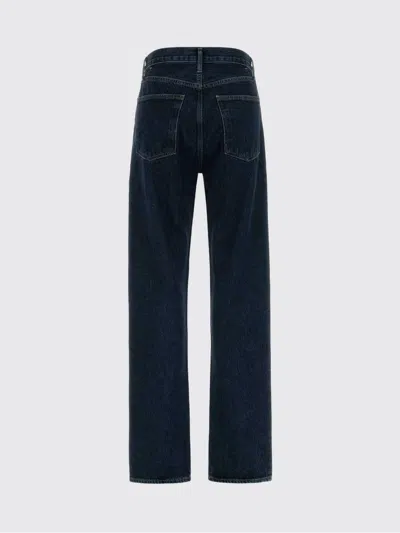 Agolde Kelly High-rise Straight Jeans In Blue