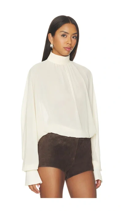 Ser.o.ya Farran Blouse In Eggshell