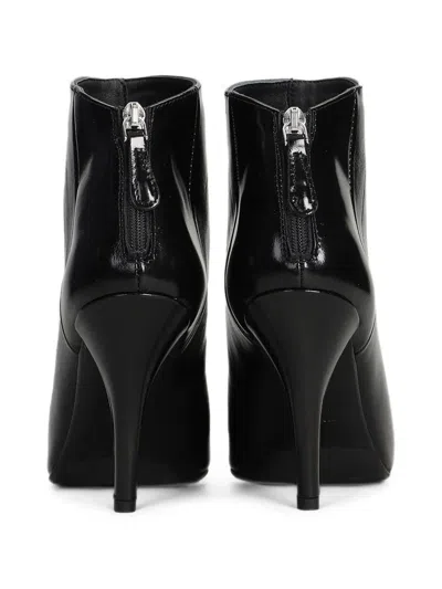 Chantal Pointed-toe Leather Ankle Boots In Multi