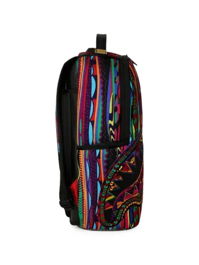 Sprayground Royal Rhythm Embroidered Backpack In Multi