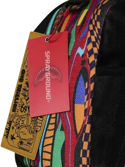 Sprayground Royal Rhythm Embroidered Backpack In Multi