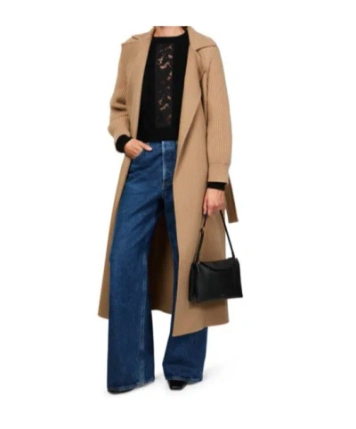 Max Mara Berard Long Coat In Brown