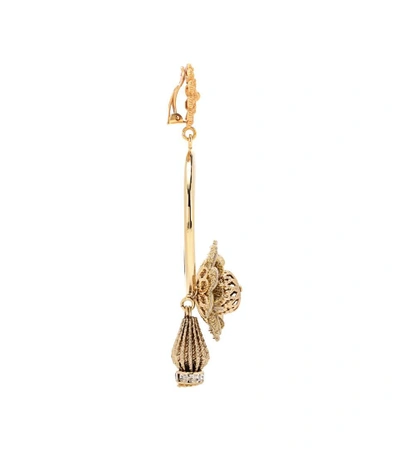 Shop Dolce & Gabbana Golden Earrings