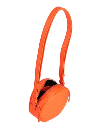 Maison Margiela Leather Round Bag In Pattern