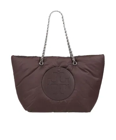 Tory Burch Logo Handbag In Red