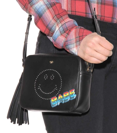 Shop Anya Hindmarch Babe Leather Sticker