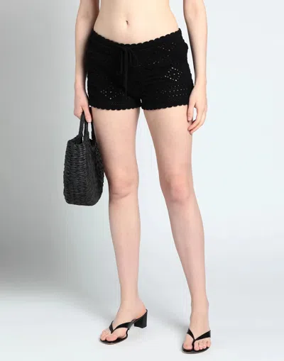 Saint Laurent Drawstring Shorts In Black