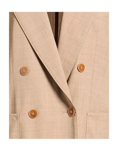 Max Mara Double-breasted Blazer In Neutral