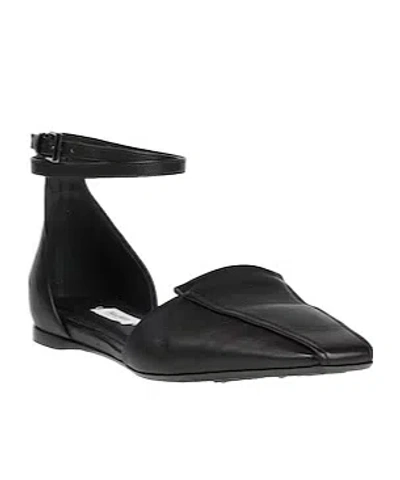 Max Mara Plain Colour Ballet Flats In Multi