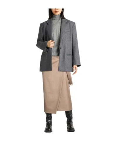 Max Mara Midi Skirts In Brown