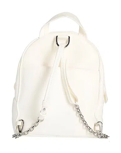 Maison Margiela Logo Backpack In Black