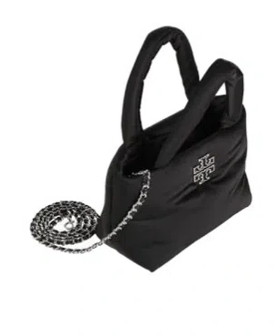 Tory Burch Plain Colour Handbags In Black
