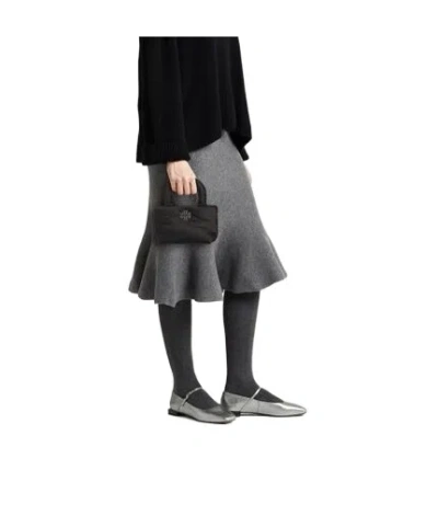 Tory Burch Plain Colour Handbags In Black