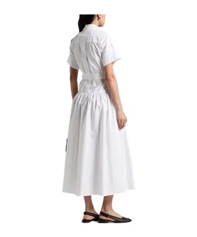 Max Mara Midi Dresses In White