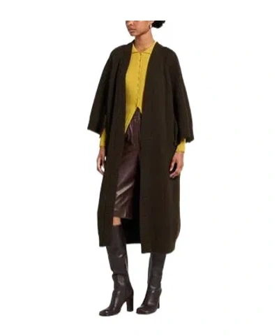 Max Mara Plain Colour Cardigans In Black