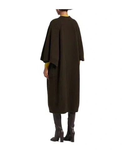 Max Mara Plain Colour Cardigans In Black