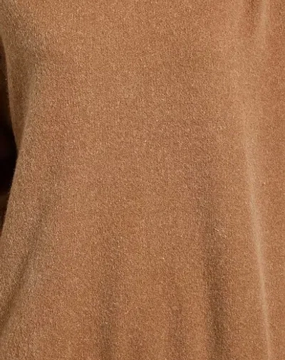 Max Mara Solid Fleece Top In Brown