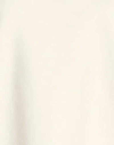 Max Mara Crew Neck Long-sleeve Sweatshirt In White