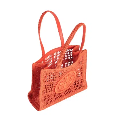 Tory Burch Plain Colour Handbags In Red