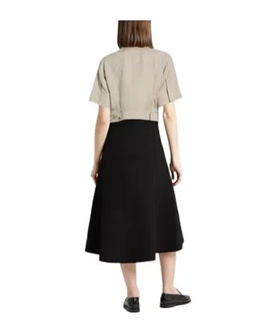 Max Mara Woman Jacket Khaki Size 12 Linen In Nude