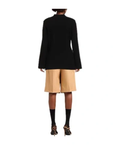 Rag & Bone Medium-thick Knit Cardigan In Black