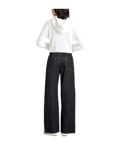 Brunello Cucinelli Plain Colour Jeans In Black