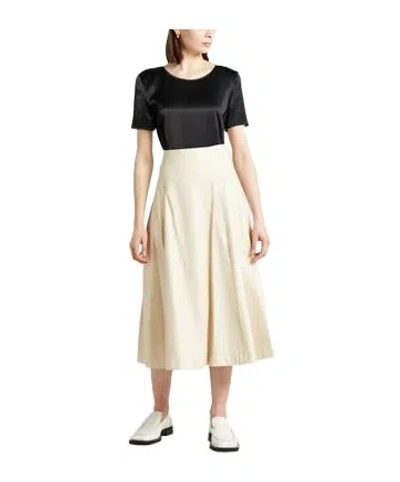 Max Mara Plain Colour Tops In Black