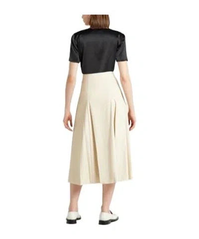 Max Mara Plain Colour Tops In Black