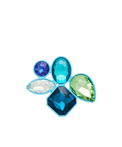 Weekend Max Mara Plastic Brooch In Multi