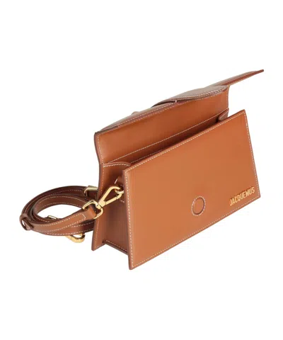 Jacquemus Simple Medium Shoulder Bag In Brown