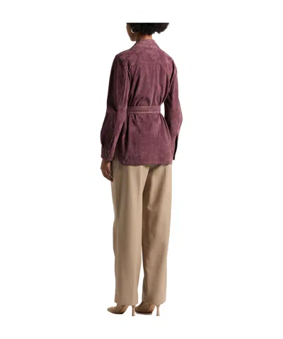Max Mara Solid Color Jackets In Multi