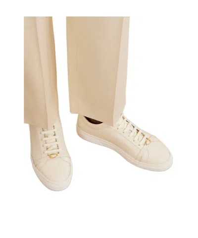 Jennifer Chamandi Leather Sneakers In Multi