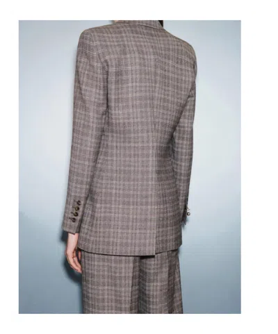 Marella Single-breasted Blazer In Gray