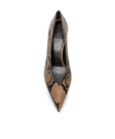 Le Monde Beryl Kitten Heel Mules In Multi