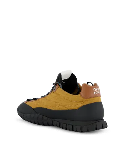 Miu Miu Ripstop Polyamide Sneaker In Multi