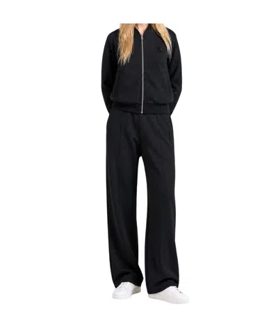 Liu •jo Full-zip Sweatshirt In Black