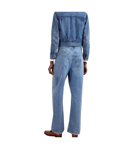 Rrl Denim Jacket In Blue