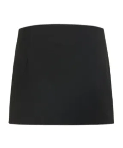 Coperni Midrise Mini Skirt In Black