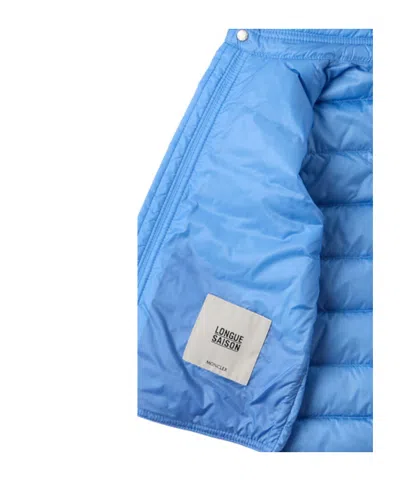 Moncler Gui Nylon Packable Down Vest In Blue