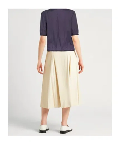 Tory Burch Collared Blouse In Purple