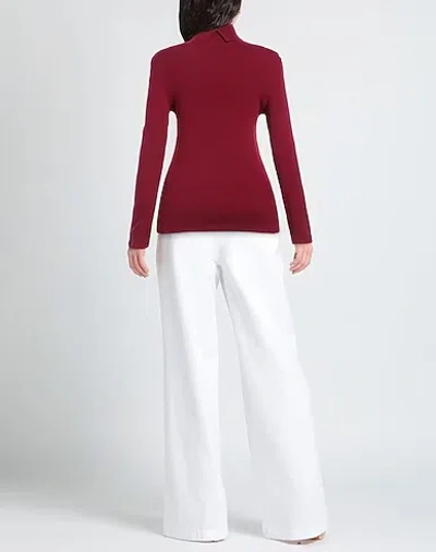 Burberry Turtleneck Sweater In Burgundy