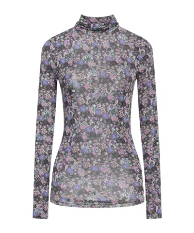 Isabel Marant Floral-patterned T-shirt In Multi