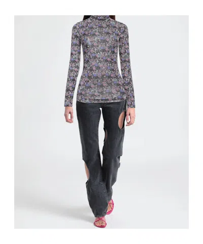 Isabel Marant Floral-patterned T-shirt In Multi