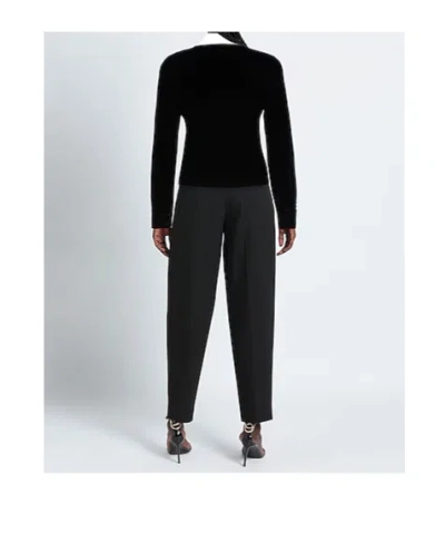Tory Burch Solid Colour Shirts In Black